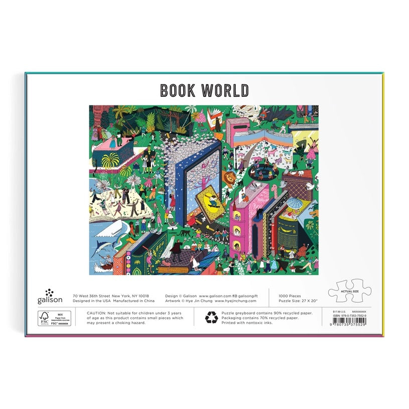 Book World Jigsaw Puzzle (1000 Piece)