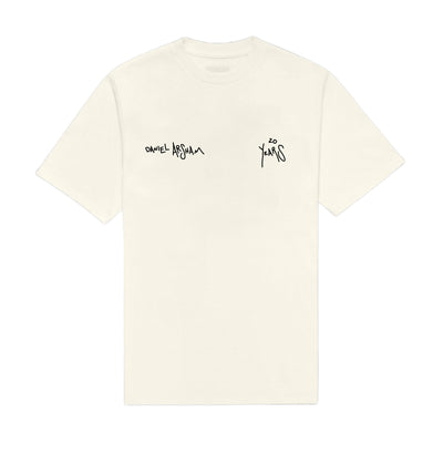 Daniel Arsham - 20 Years: T-Shirt - Falling Clock (Cream)