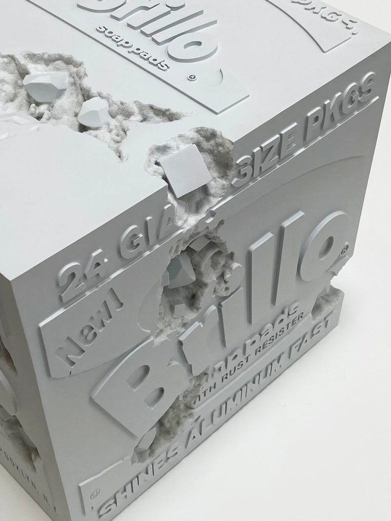 Daniel Arsham - Eroded Brillo Box (Blue)