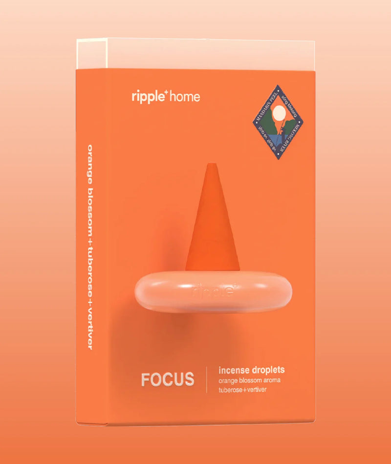 Ripple+ Incense Droplet - FOCUS (Orange Blossom)