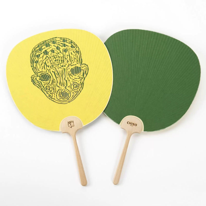 Izumi Kato x Chiso - Uchiwa Fan: Yellow Boy