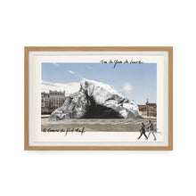 Load image into Gallery viewer, JR - Caverne du Pont Neuf, vue du quai du Louvre, Paris, France, 2026 (Framed)