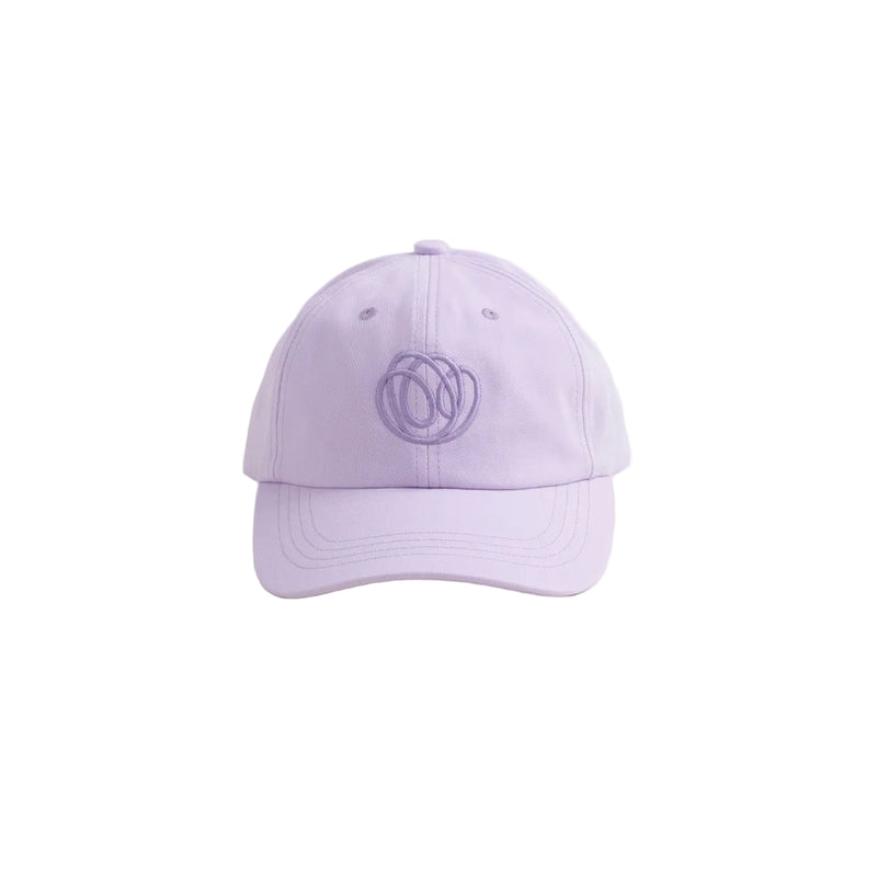 Josh Sperling - Lily Hat (Pale Pink & Brownish Purple)