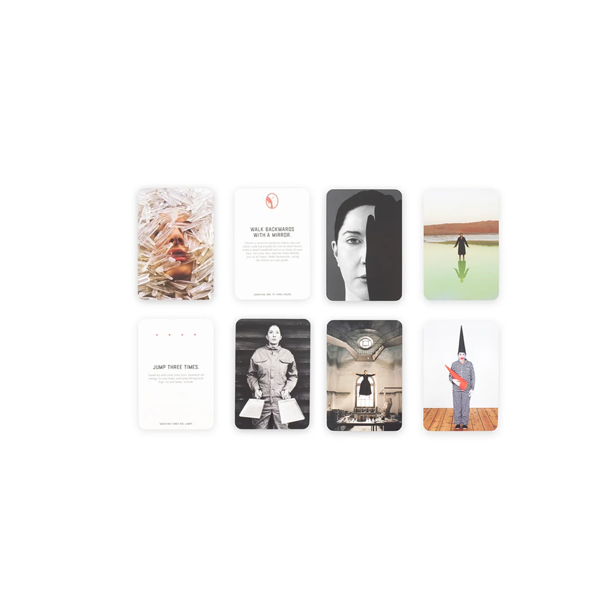 Marina Abramovic Method: Instruction Cards to Reboot Your Life
