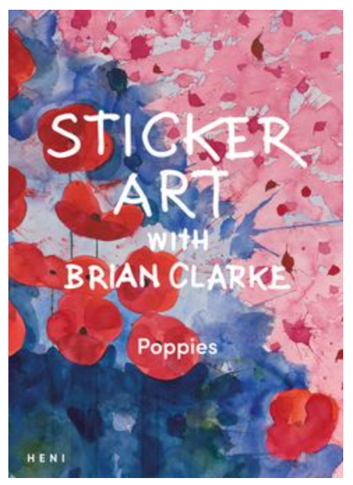 Sticker Art with Brian Clarke: Poppies