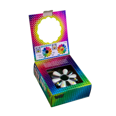 Takashi Murakami - Flower Go Walk Game - Aurora: Black x White (with Collectible Trading Card)