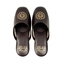 Load image into Gallery viewer, Takashi Murakami - Flower Vinyl Slippers (Brown)