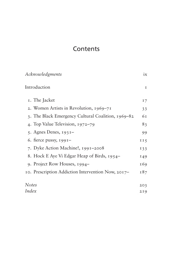 The War of Art: A History of Artists' Protest In America by Lauren O’Neill-Butler