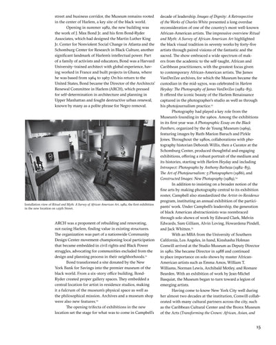 Black Refractions: The Studio Museum in Harlem