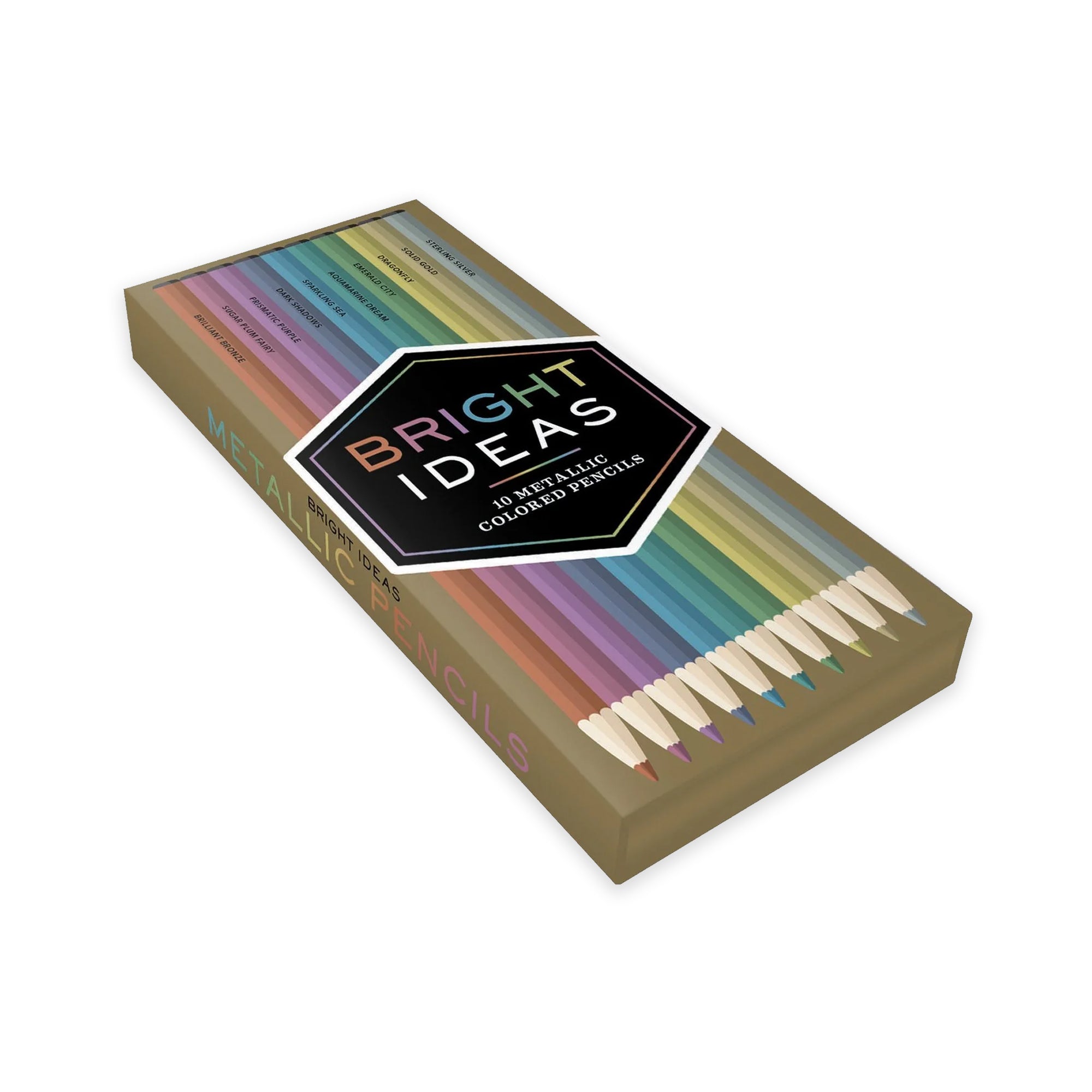 Bright Ideas - 10 Metallic Colored Pencils