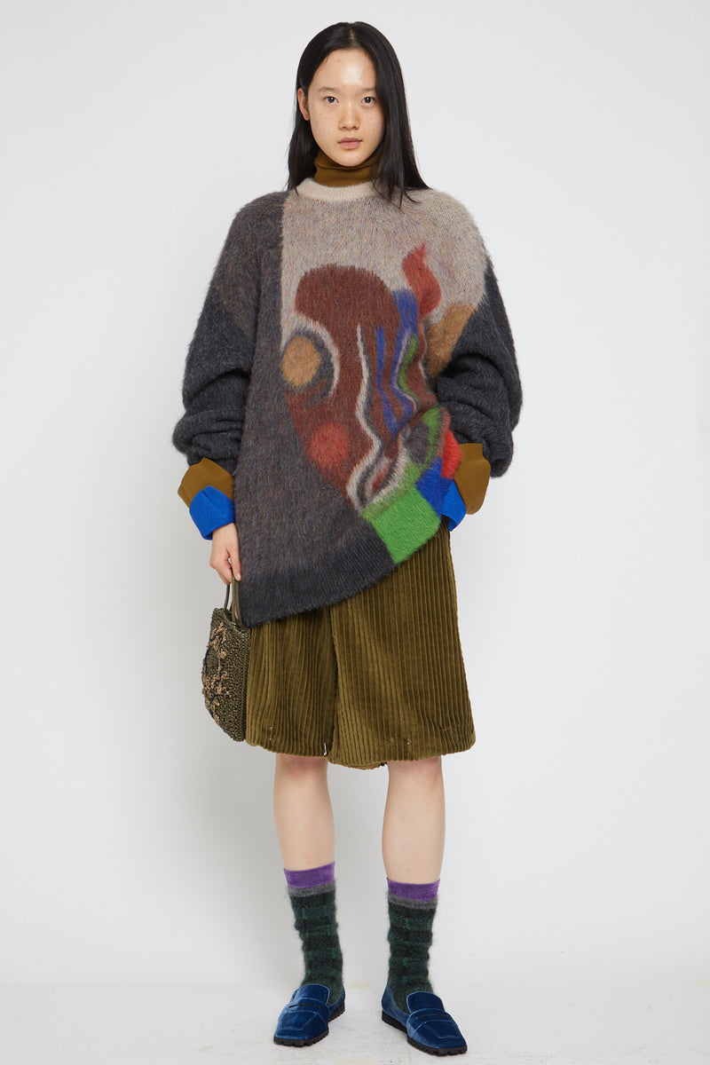 Izumi Kato x Anteprima - Pelosetto Jacquard Pullover (Misto)