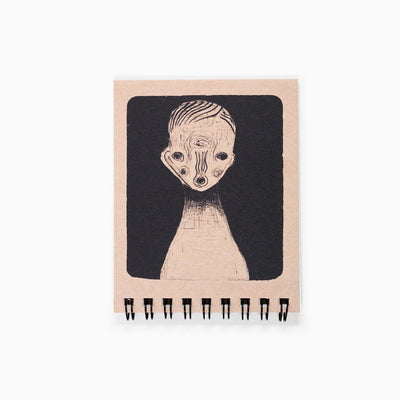 Izumi Kato - Spiral Ring Small Notebook (Boy & Girl)