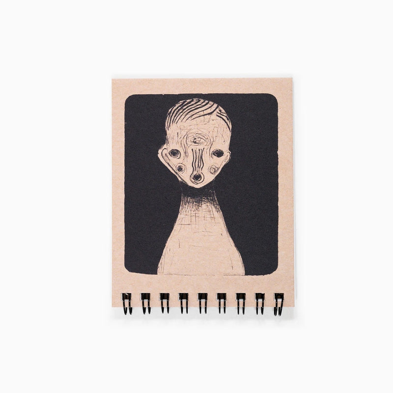 Izumi Kato - Spiral Ring Small Notebook (Boy & Girl)