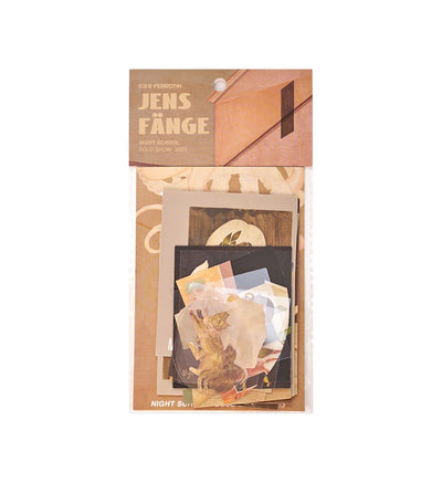 Jens Fänge - Night School: Collage Sticker Pack