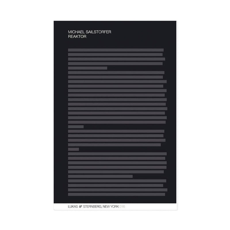 Michael Sailstorfer - Reaktor