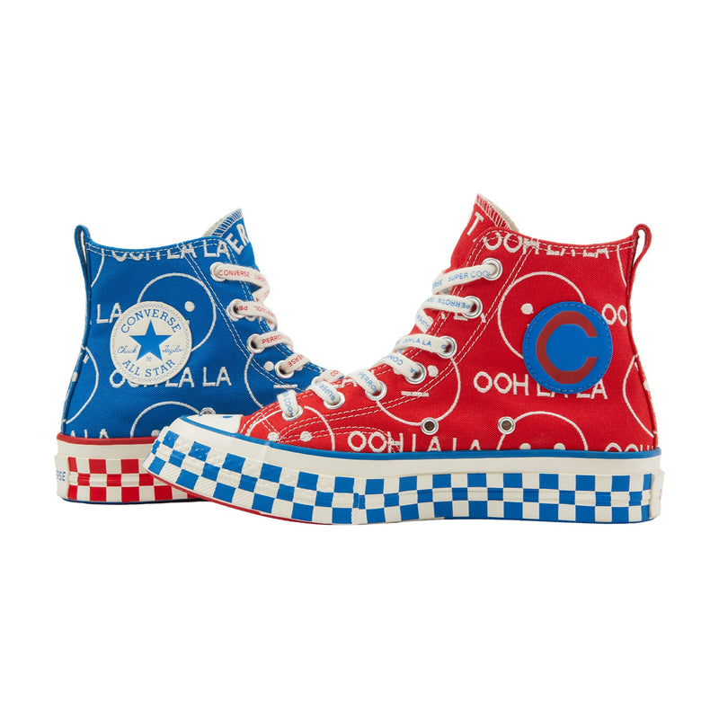 Nina Chanel Abney x Converse - Chuck 70 (Red/Blue) Shoes