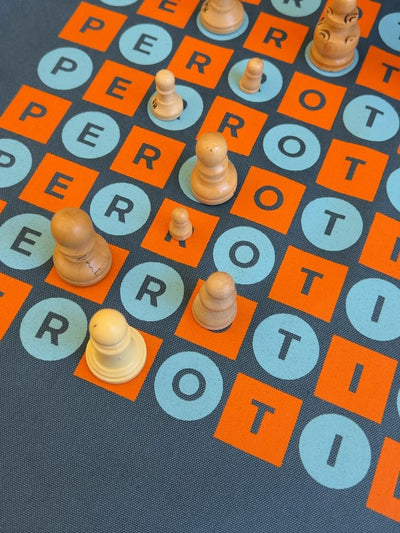 Perrotin Chess Tote Bag