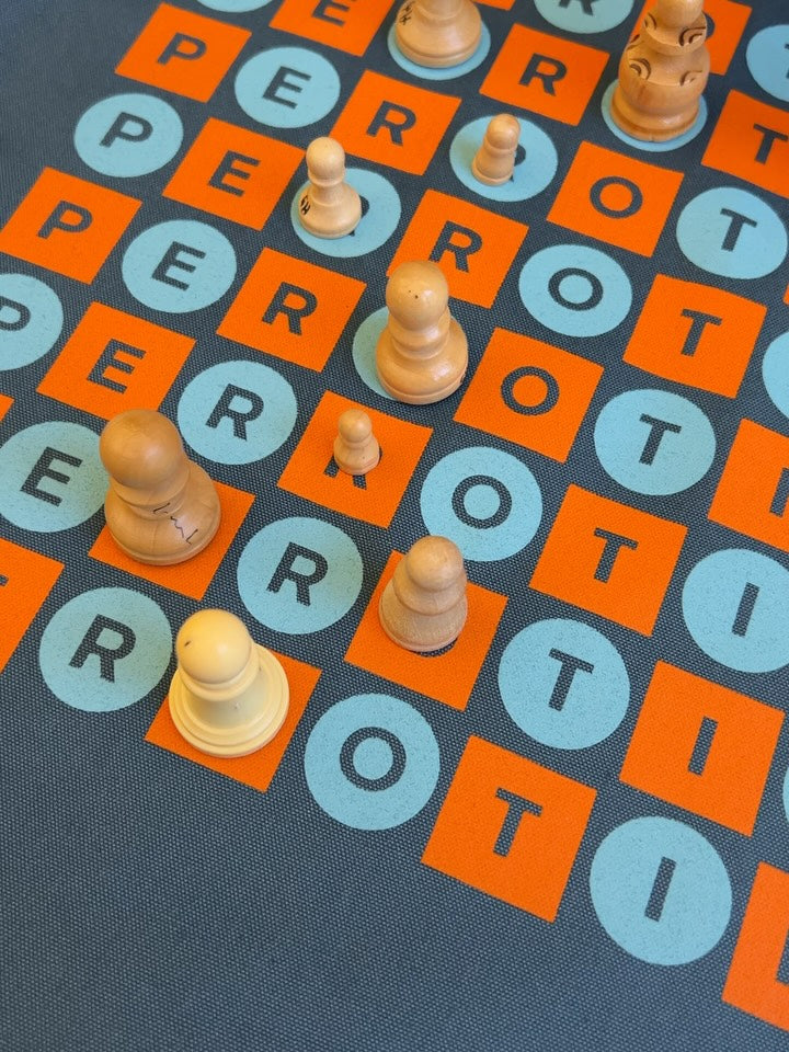 Perrotin Chess Tote Bag