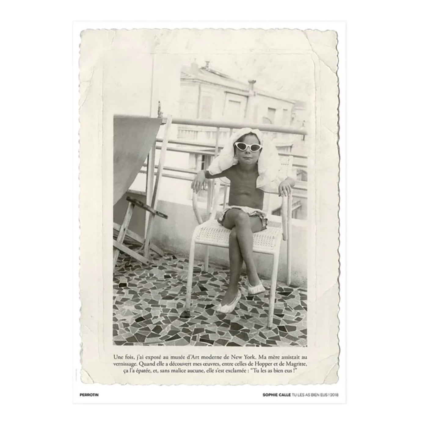Sophie Calle - Tu les as Bien Eusi (Signed Poster)