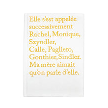 Load image into Gallery viewer, Sophie Calle - Rachel, Monique (French)