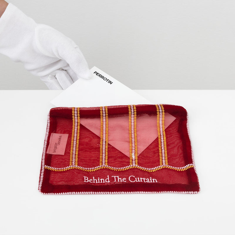 Sophie Calle - Behind the Curtain - Zipper Pouch