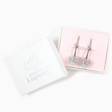 Load image into Gallery viewer, Takashi Murakami x Liquem - Cherry Earrings (Silver Clear)