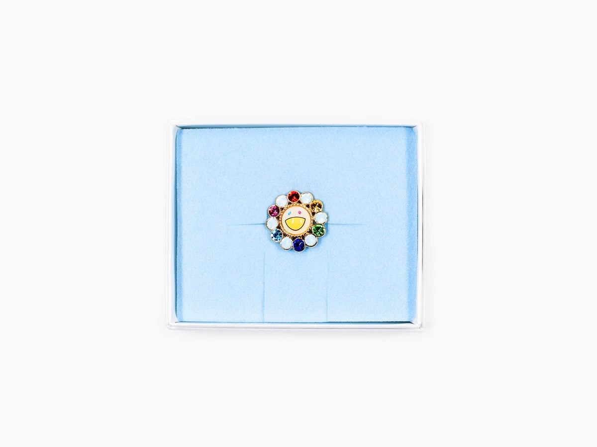 Takashi Murakami x Liquem - Flower Lapel Pin (Multicolor)