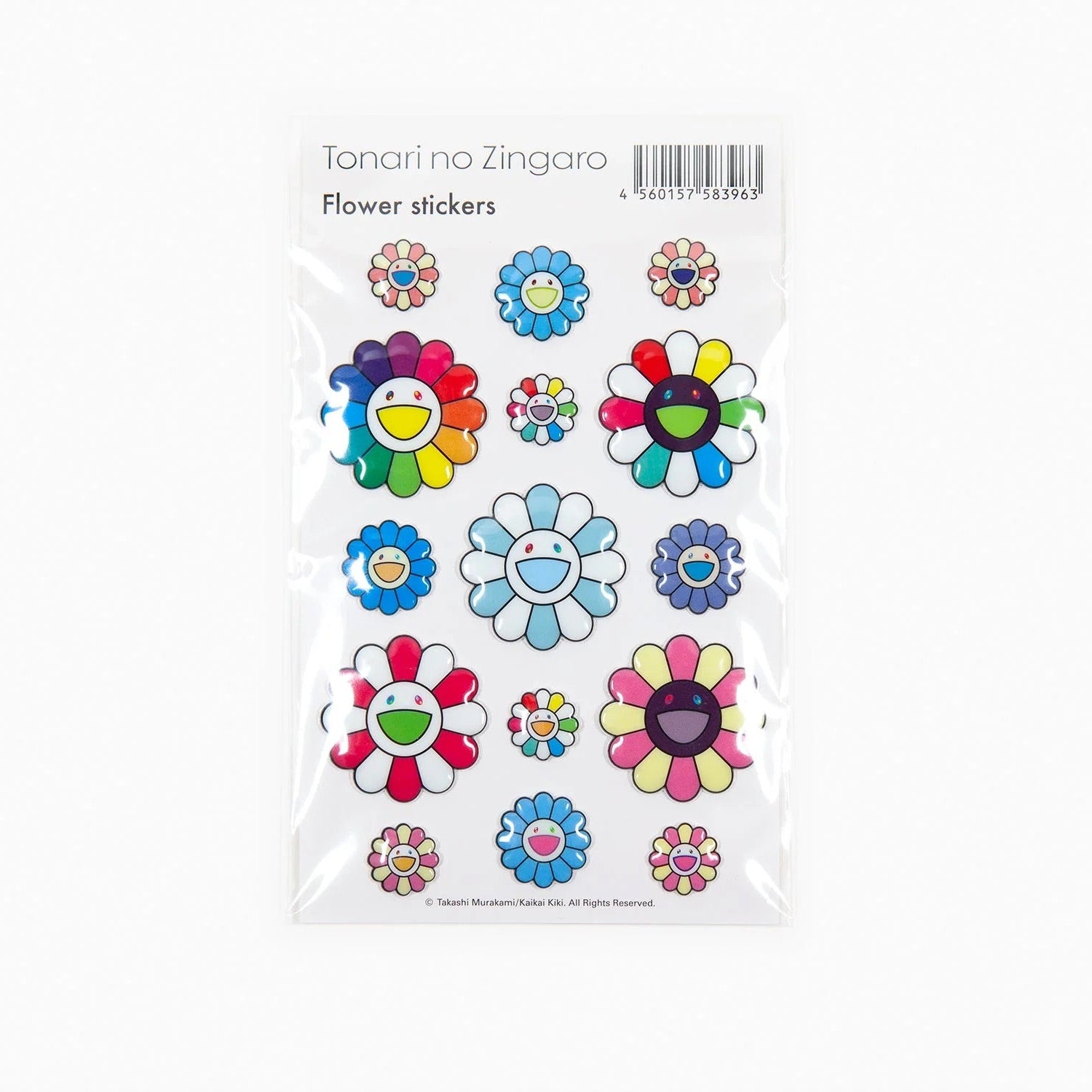 Takashi Murakami - Sticker - Bubbling Flowers (Assorted Sheet)