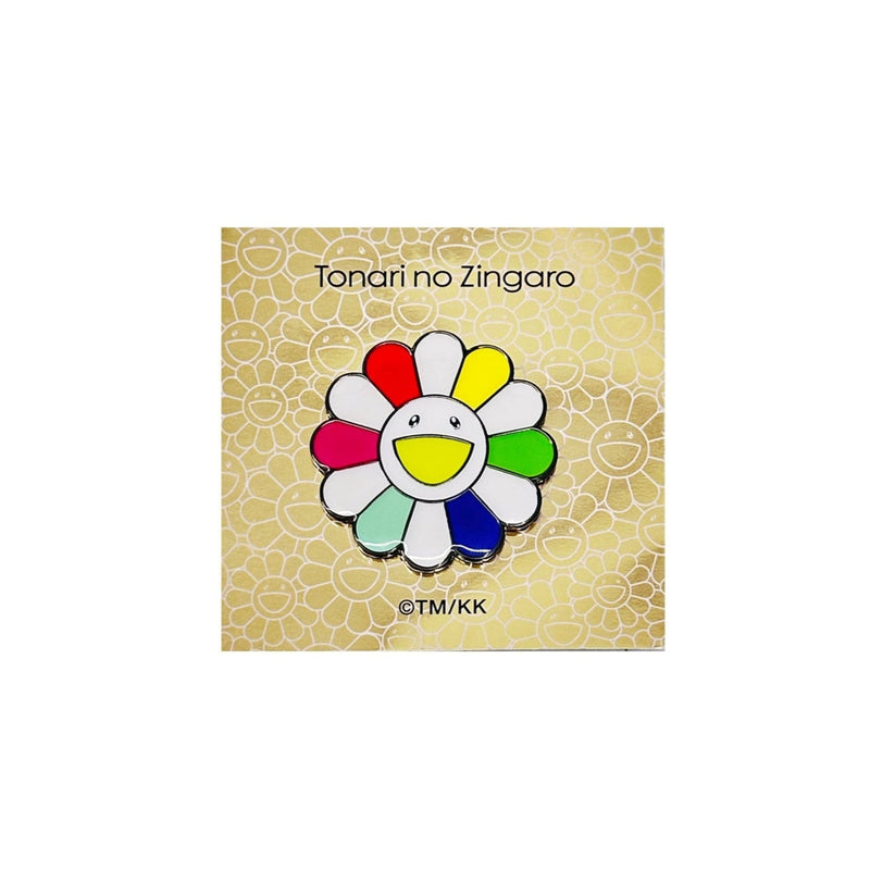 Takashi Murakami - Enamel Pin - Flower (Multicolor White)