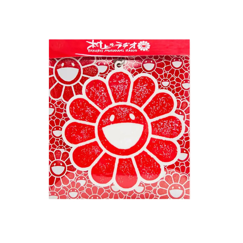 Takashi Murakami - RADIO Rubber Keyring Red (95mm)