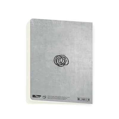 Jean-Michel Othoniel - La Rose du Louvre - Silver Gray Notebook