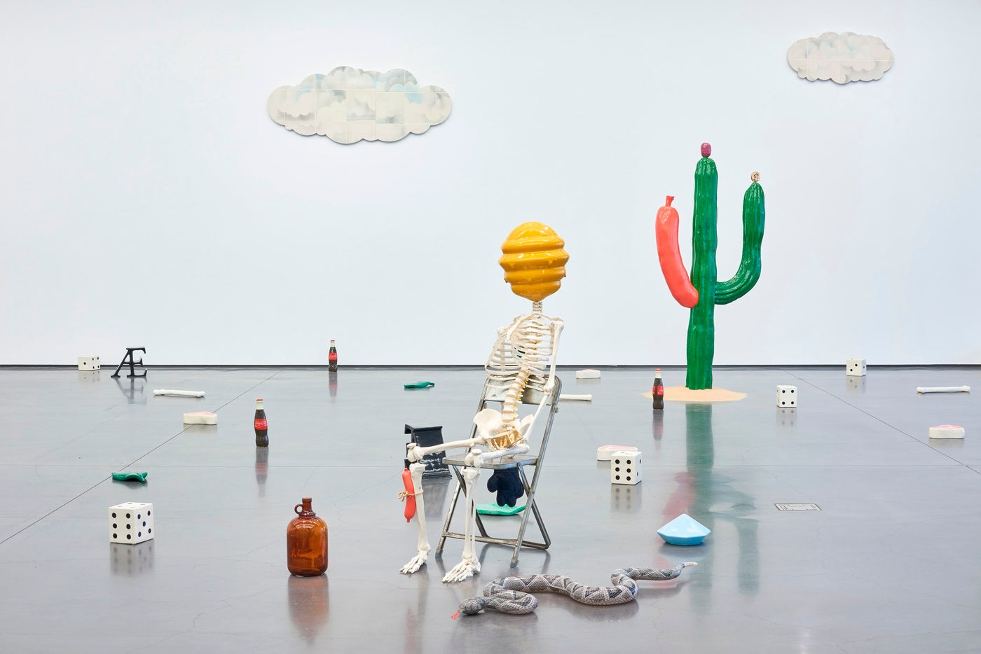 Gabriel Rico - Yardstick I (Bone), 2019