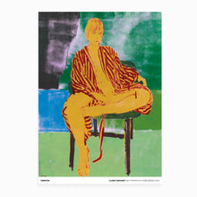 Load image into Gallery viewer, Claire Tabouret - Exhibition Poster: Self Portrait in a Robe (Green)