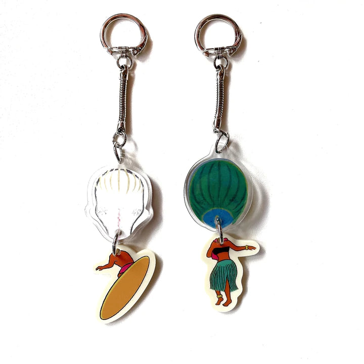 Izumi Kato - Hawai'i Triennial Special Keychain (Boy & Girl)