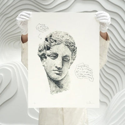 Daniel Arsham - Eroded Classical Prints (Set of 3)