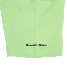 Load image into Gallery viewer, Takashi Murakami - Murakami.Flowers #0000 M.F. T-Shirt - Lime Green