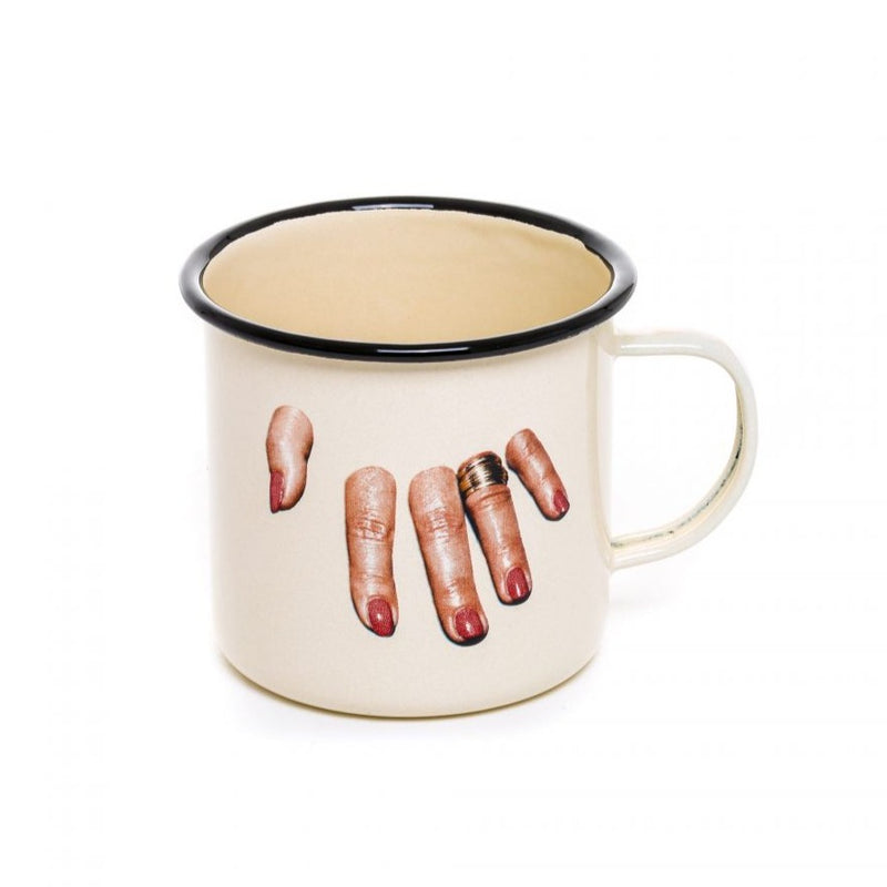 Toiletpaper (Maurizio Cattelan x Pierpaolo Ferrari) - Enamel Mugs (Assorted Designs)