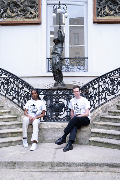 Barry McGee x Perrotin Logo Dog T-Shirt