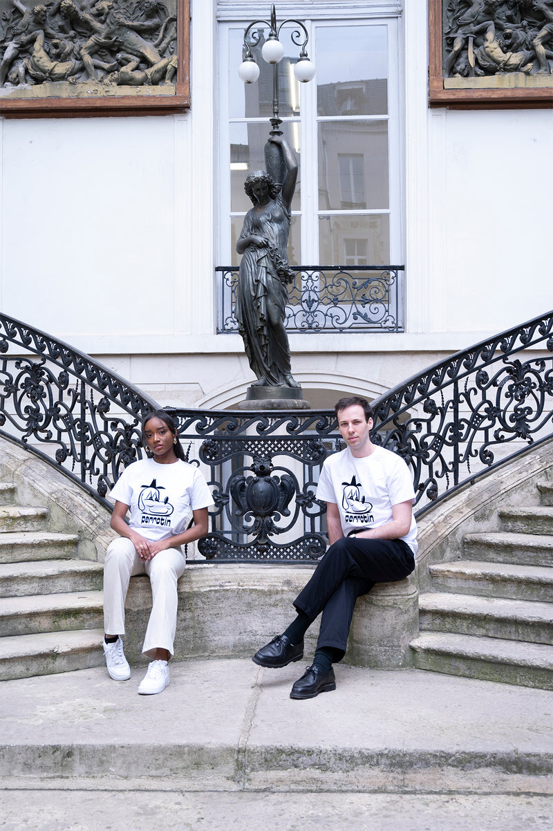 Barry McGee x Perrotin Logo Dog T-Shirt