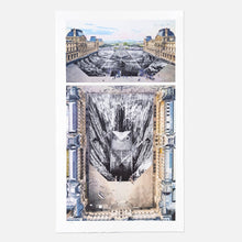 Load image into Gallery viewer, JR - JR au Louvre et le Secret de la Grande Pyramide, Diptyque - Paris, France, 2019