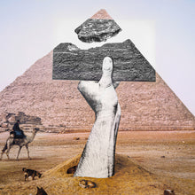 Load image into Gallery viewer, JR - Trompe l'oeil, Greetings from Giza, 21 Octobre 2021, 6h01, Giza, Egypte, 2021