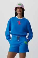 Load image into Gallery viewer, Paola Pivi - Muskoka Cropped Crewneck Sweater - Cobalt Blue
