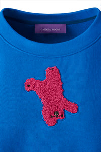 Paola Pivi - Muskoka Cropped Crewneck Sweater - Cobalt Blue