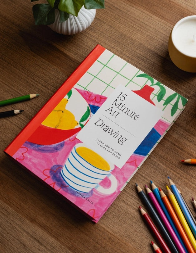 15 Minute Art Drawing by Jessica Smith
