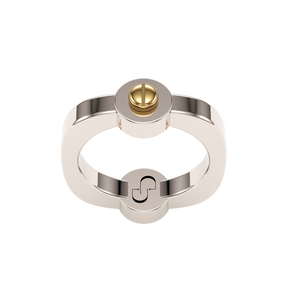 Palermo | La Lia Duo Silver & Gold Ring