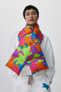 Paola Pivi - Down Scarf - Bears Camo