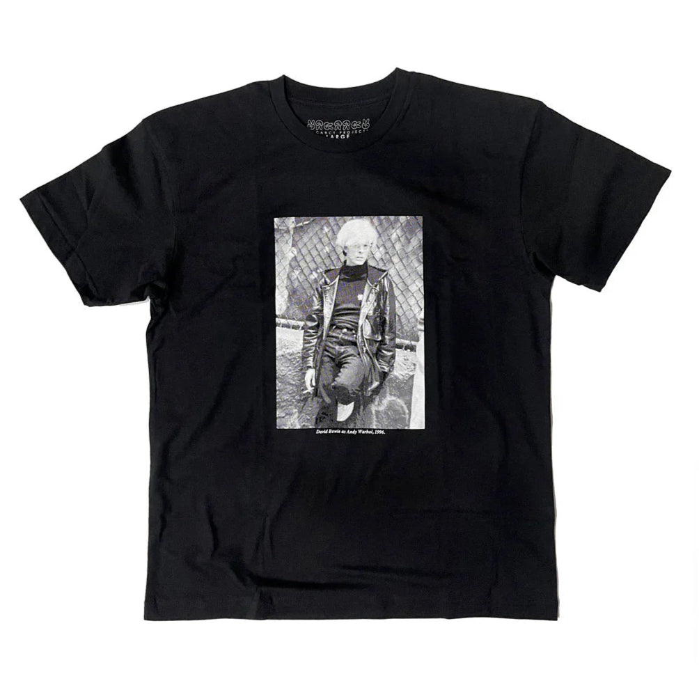 Bowie as Warhol T-Shirt (Black)