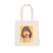 Load image into Gallery viewer, Claire Tabouret - Makeup (Red and Purple) Tote Bag
