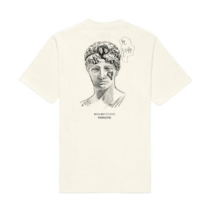Daniel Arsham - 20 Years: T-Shirt - Eroded Bust (Cream)