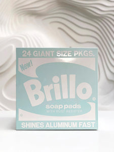 Daniel Arsham - Eroded Brillo Box (Blue)